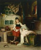 MULLER August 1836-1885,Tending to the baby,Bonhams GB 2018-11-12