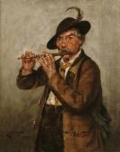 MULLER Ernst 1844-1931,The flute player,Bonhams GB 2004-03-09