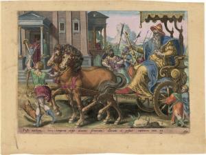 MULLER HARMEN 1540-1617,Die Rückkehr des Herrn,1567,Galerie Bassenge DE 2023-06-07