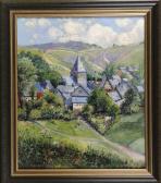 MULLER L.vd,German mountain village,1910,Twents Veilinghuis NL 2013-01-05