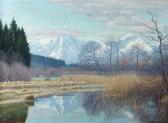 MULLER LANDECK Fritz 1865-1942,Landscape in the Alpine Foothills,Palais Dorotheum AT 2015-12-07