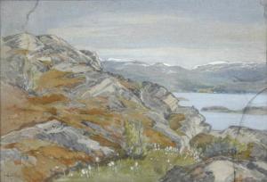 MULLER MULLER Emmy 1878,Salangen-Fjord,1908,DAWO Auktionen DE 2011-07-07