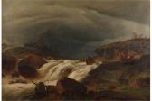 MULLER Ruth,Sturzbach im Gebirge,1866,Mehlis DE 2015-11-19