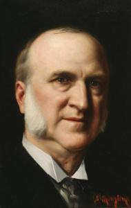 MULLER Ury 1868-1947,Portrait of a Gentleman,Weschler's US 2007-12-01