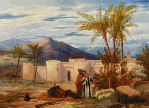 MULLER William James 1812-1845,A Middle Eastern Scene with Figures,1841,John Nicholson GB 2024-01-24
