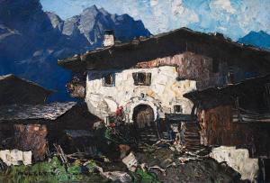 MULLEY Oskar 1891-1949,Berghof,1930,im Kinsky Auktionshaus AT 2023-11-27