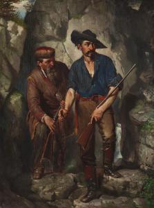 MULVANY John 1839-1906,Awaiting the Claim Jumpers (Trappers of the Yellow,1877,Christie's 2020-08-07