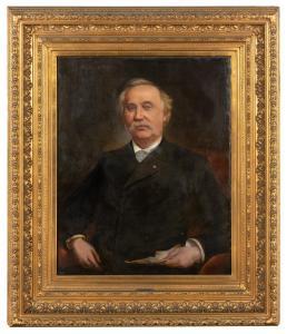 MULVANY John 1839-1906,Portrait of Albert L. Coe,1889,Hindman US 2024-02-14