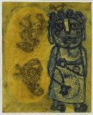 MUMATZ A J KHAN 1900-1900,Scare Crow,1976,Galerie Koller CH 2011-11-18