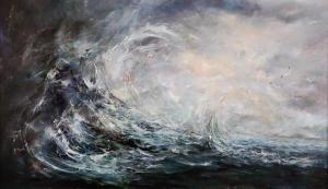 MUMFORD Jenni 1949,The Crest of the Wave,Elder Fine Art AU 2014-07-27