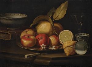MUNARI Cristoforo 1667-1720,Nature morte aux plat de fruits,Christie's GB 2023-11-17