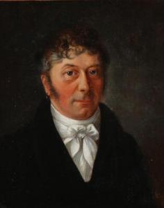 MUNCH Jakob 1776-1839,A portrait of Merchant Jürgen Chr. Jürgensen, Berg,Bruun Rasmussen 2018-02-26