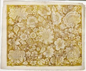 MUNCK JOHANN CARL 1750-1794,Floral pattern in gold,Galerie Koller CH 2017-09-22