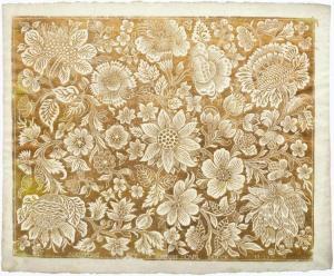 MUNCK JOHANN CARL 1750-1794,Floral pattern in gold,Galerie Koller CH 2016-03-22