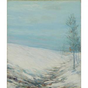 MUNDIE William B 1863-1939,Winter Landscape,Treadway US 2016-09-10