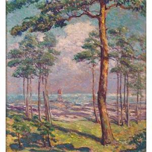 MUNGER Anne Wells 1862-1945,Footprint of the Pines,1930,Rago Arts and Auction Center US 2019-05-04