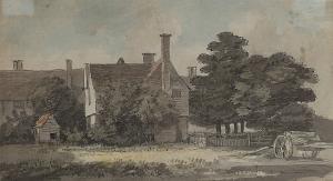 MUNN Paul Sandby 1773-1845,A manor house,Bonhams GB 2008-03-11