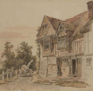 MUNN Paul Sandby 1773-1845,Cottage at Hastings,1811,Rosebery's GB 2023-03-29