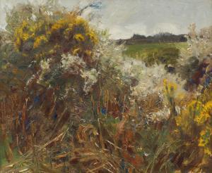 MUNNINGS Alfred James 1878-1959,Gorse and grass,1912,Bonhams GB 2024-03-20