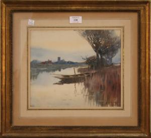 MUNNINGS Arthur J,A View of the Waveney near Mendham,Tooveys Auction GB 2008-06-18