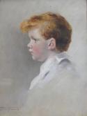 MUNNOCH John 1879-1915,PORTRAIT OF A BOY,1914,Great Western GB 2019-11-29
