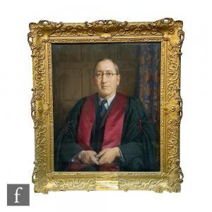 MUNNS John Bernard 1869-1942,Portrait of G. Percival Mills,Fieldings Auctioneers Limited 2020-09-17