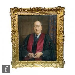 MUNNS John Bernard 1869-1942,Portrait of G. Percival Mills FRCS, half,Fieldings Auctioneers Limited 2020-11-12