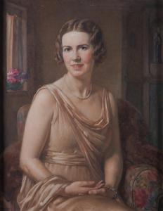 MUNNS John Bernard 1869-1942,Portrait of Mrs K. Wimbush (wife of Mr A,Bellmans Fine Art Auctioneers 2023-11-21