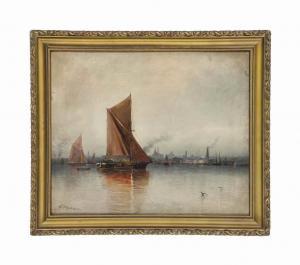 MUNSON N 1900,Ships in a Port,Christie's GB 2016-03-24