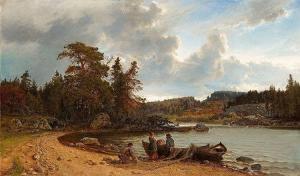 MUNSTERHJELM Hjalmar 1840-1905,A Finnish Seascape,Lempertz DE 2015-11-14