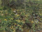 MUNTHE Gerhard Peter Frantz 1849-1929,MARIGOLDS,1892,Sotheby's GB 2011-11-22