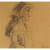 MUNTZ LYALL Laura Adeline 1860-1930,LA FEMME DE LA BELLE ÉPOQUE,1897,Waddington's CA 2021-03-11