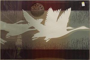 MUNZ DON 1931,Canadian Geese in Flight,Clars Auction Gallery US 2013-11-09