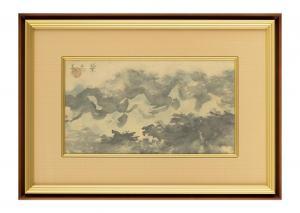 MURAKAMI Kagaku 1888-1939,BLUE MOUNTAIN AFTER  RAIN,1934,Ise Art JP 2023-04-29