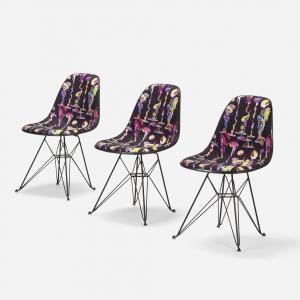 MURAKAMI Takashi,Case Study shell chairs, set of three,2019,Los Angeles Modern Auctions 2024-04-24