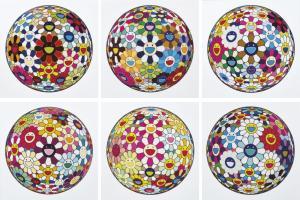 MURAKAMI Takashi 1962,FLOWER BALL AND OTHER,2013,Sotheby's GB 2016-04-04