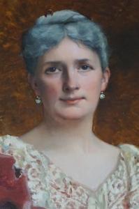 MURATON Louis 1850-1901,Portrait de femme,Daguerre FR 2017-04-30