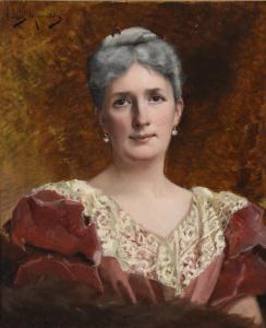 MURATON Louis 1850-1901,Portrait de femme.,Daguerre FR 2017-06-09