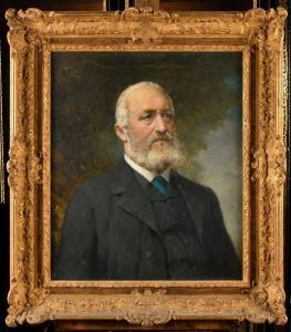 MURATON Louis 1850-1901,Portrait du comte de Salaberry,Osenat FR 2023-09-30
