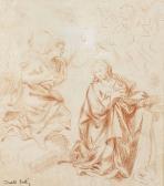 MURATORI Teresa 1662-1708,L'Annonciation avec inscriptions 'Donato Creti',Christie's GB 2013-04-10
