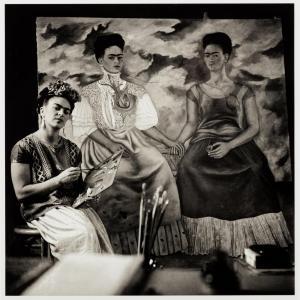MURAY Nickolas 1892-1965,Frida Painting "The Two Fridas",Hindman US 2022-08-22