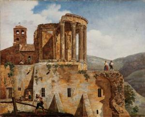 MURCH Henry 1800-1800,Tivoli, il tempio di Vesta,1854,Finarte IT 2007-02-21