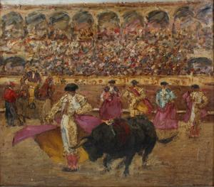 MURCIANO Nepote 1900-1900,The Bullfight,Fellows & Sons GB 2014-04-28