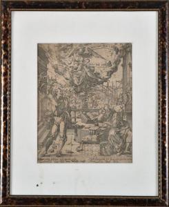MURER Christoph,Allégorie d'un homme riche et d'un homme pauvre,1596,Conan-Auclair 2022-12-17