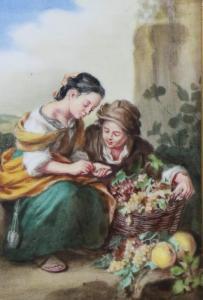 MURILLO Bartolome Esteban 1617-1682,2 children counting their gold,Burchard US 2015-06-28