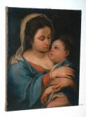 MURILLO Bartolome Esteban 1617-1682,Maria mit Kind.,Galerie Koller CH 2007-03-20