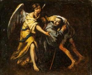 MURILLO Bartolome Esteban 1617-1682,Saint John of God Carrying a Sick Man,Weschler's US 2023-03-10