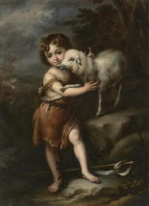 MURILLO Bartolome Esteban,The Infant Saint John the Baptist with the Lamb,Christie's 2024-01-31