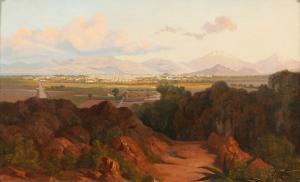 MURILLO Salvador 1841,Vue de Mexico,1870,AuctionArt - Rémy Le Fur & Associés FR 2023-03-24