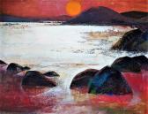 MURNIEKS Laimdots 1922-2011,Sunset,1979,Antonija LV 2025-09-01